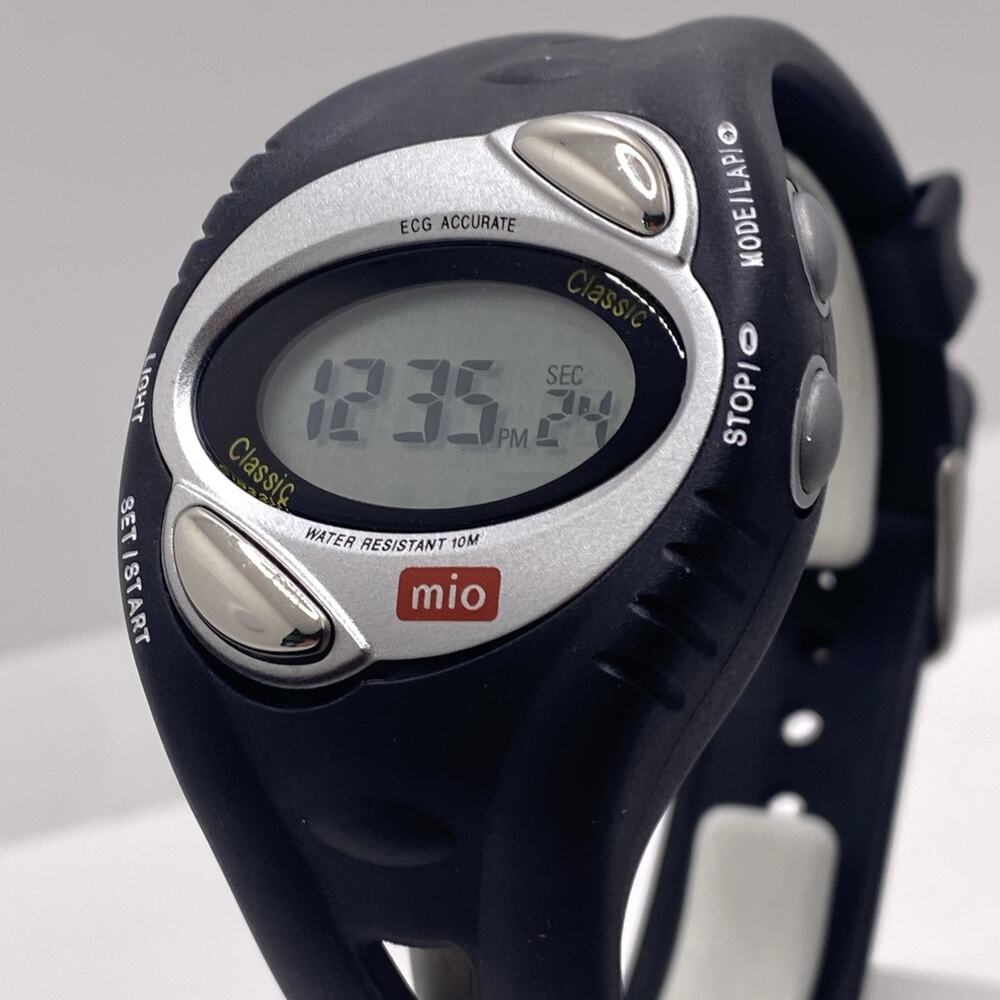 Mio Mens Ecg Sports Multifunction Watch New Battery